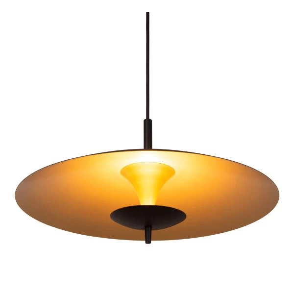 Lucide VULCAN - Pendant light - Ø 47 cm - LED Dim. - 1x9W 3000K - Black - detail 1